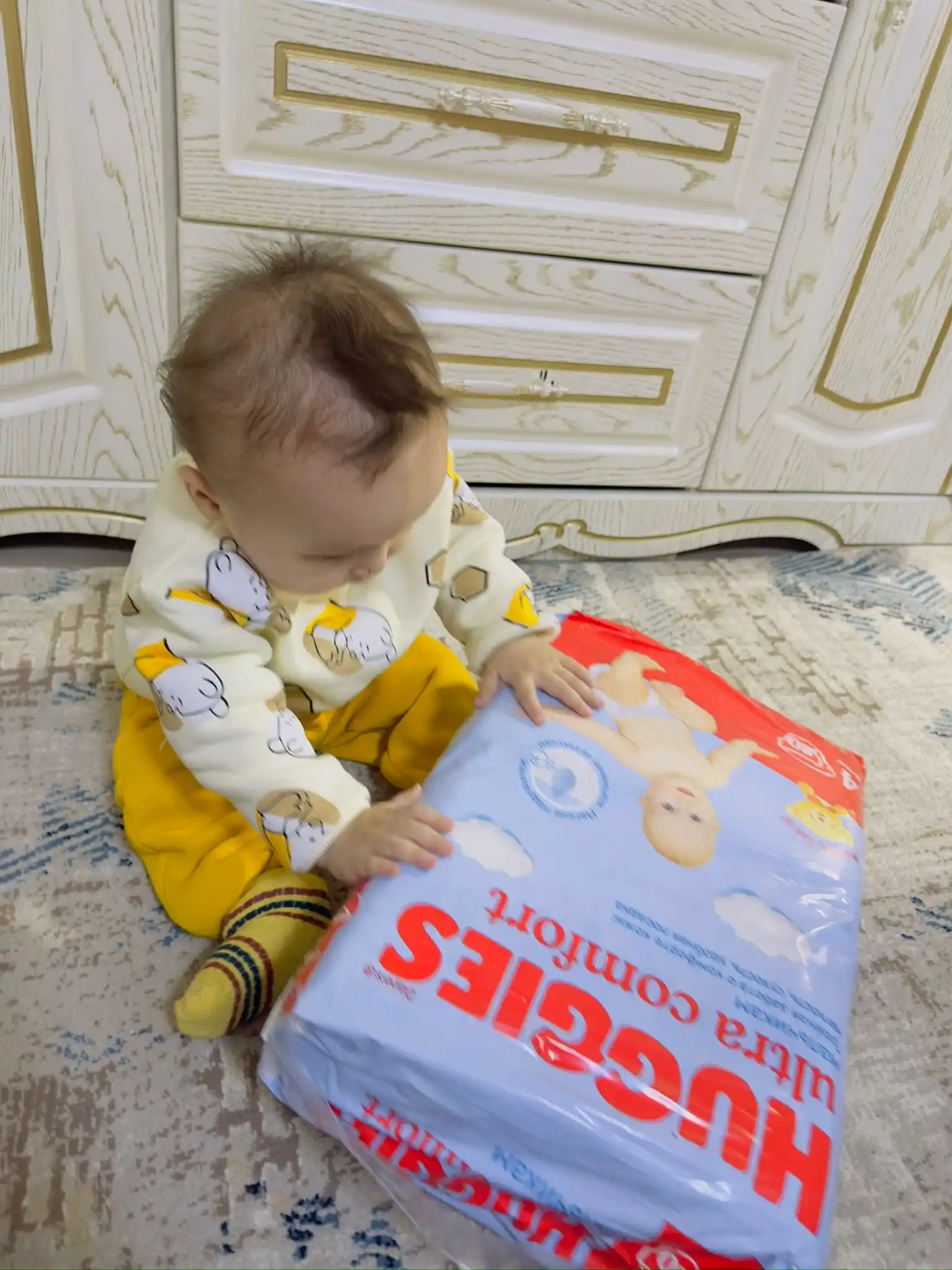Подгузники Huggies Ultra Comfort для мальчиков 8-14кг, 4 размер, 80шт