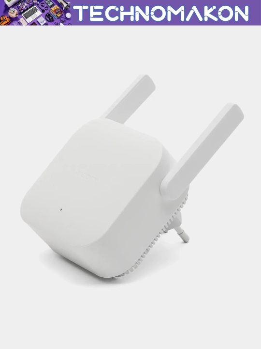 Simsiz Wi-Fi signal kuchaytirgichi Xiaomi Mi, oq Repiter, Wifi Range Extender N300