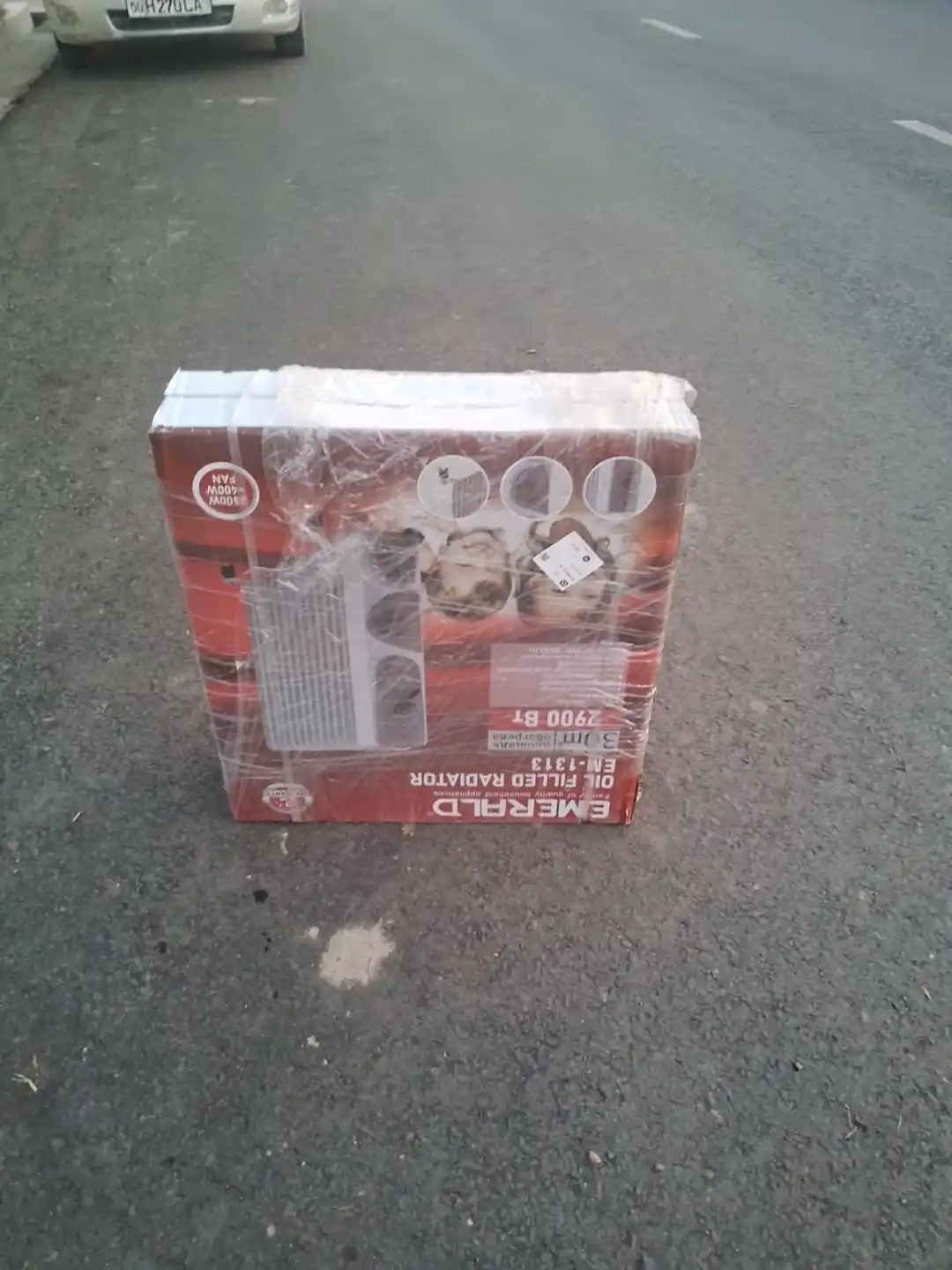 Moyli isitgich, 13 qovurg'ali, termostatli + quritgich, 2900 vt, 35 m2