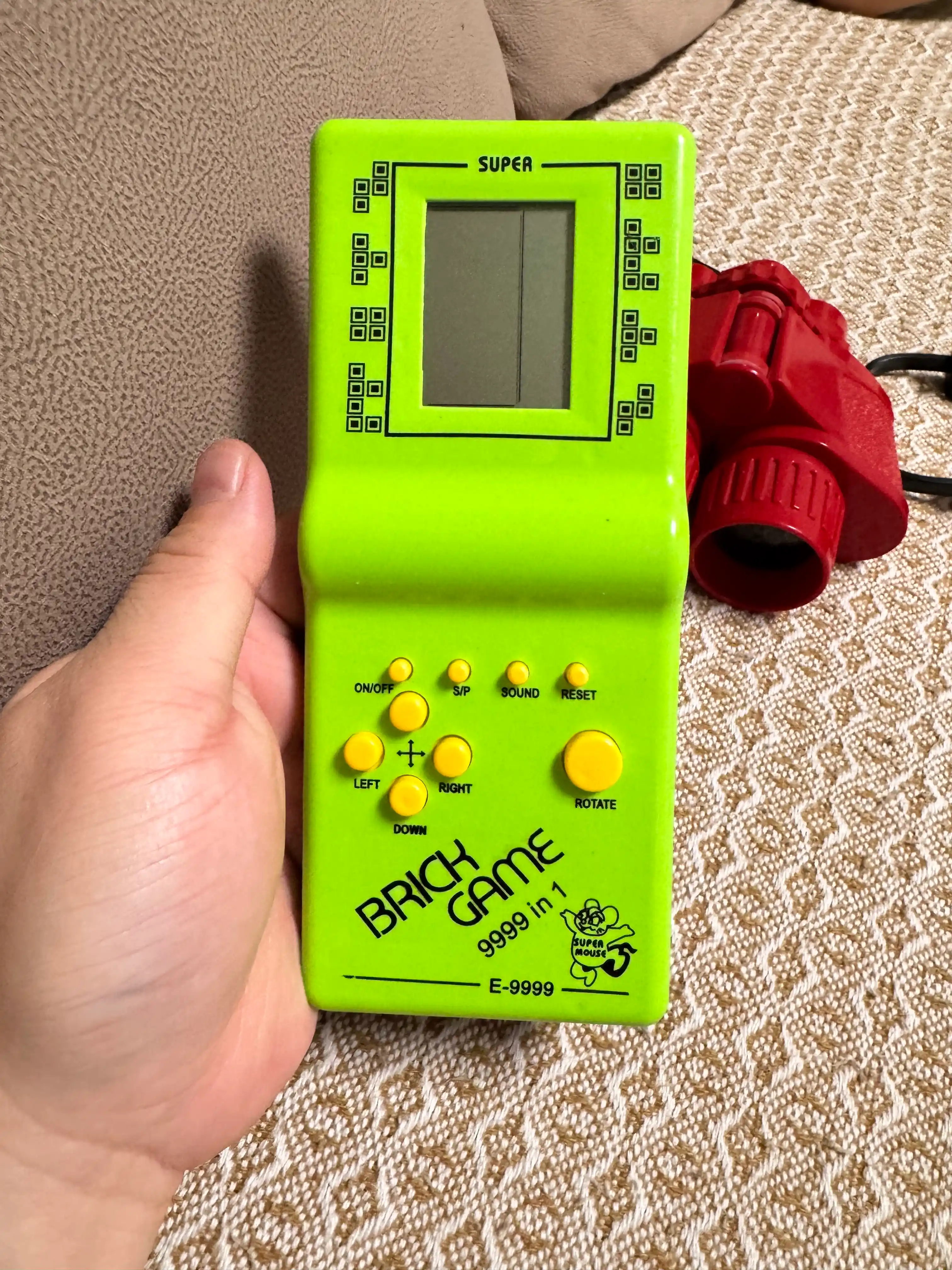 Tetris o'yinchoq elektron, klassik, batareya bilan ishlaydigan, bolalar va kattalar uchun