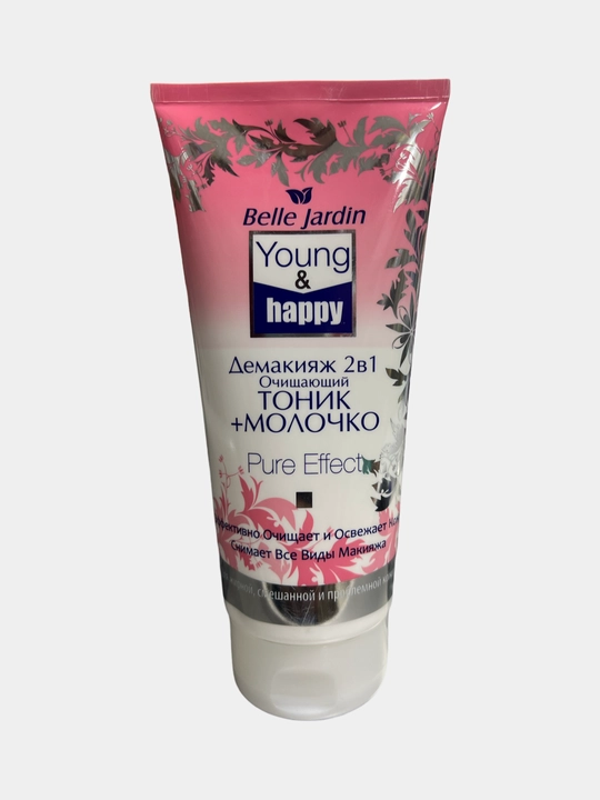 Тоник-молочко для демакияжа 2 в 1, Belle Jardin Pure Effect, 200 мл
