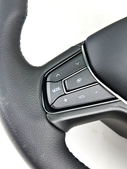 Руль для всех автомобилей, кожаный, универсальный, Spark, Damas, Nexia 1, 2, 3, Gentra, Lacetti