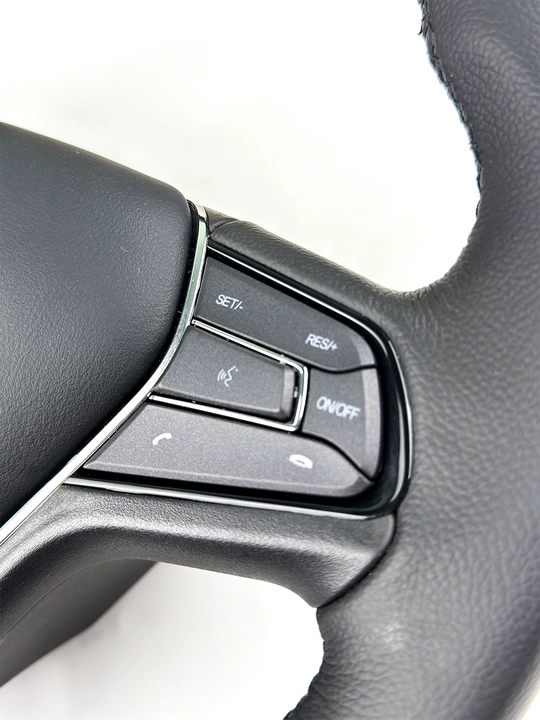 Руль для всех автомобилей, кожаный, универсальный, Spark, Damas, Nexia 1, 2, 3, Gentra, Lacetti