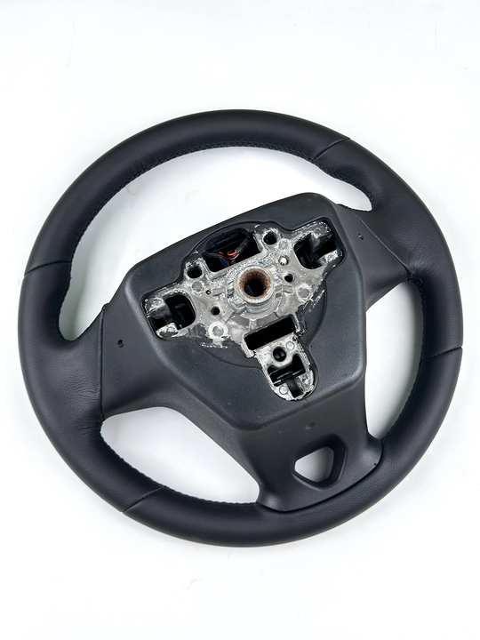 Руль для всех автомобилей, кожаный, универсальный, Spark, Damas, Nexia 1, 2, 3, Gentra, Lacetti