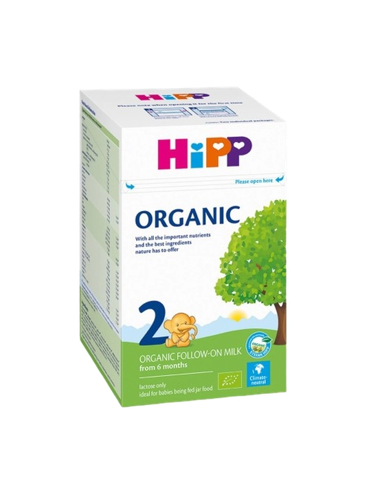 Hipp organic 2 800 - органическая смесь для детей, с 6 месяцев до 1 годика