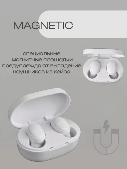 Simsiz quloqchinlar AirDots 2, iOS, Android uchun, bluetooth