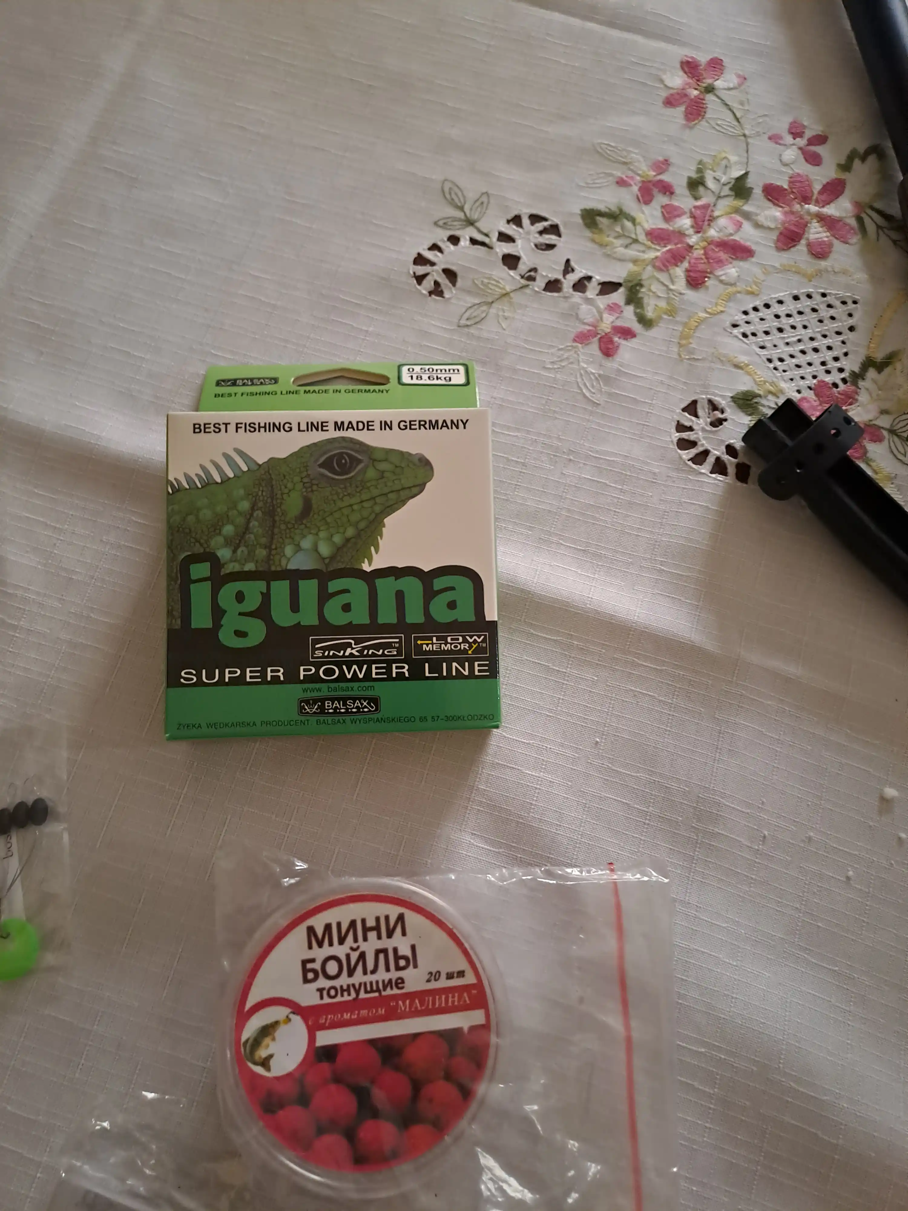 Balsax Iguana sinking leska 100m fider donka va poplavok uchun