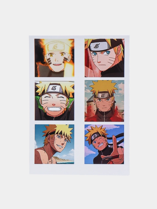 Наклейки Bleach, Jujutsu Kaisen, Naruto, Demon Slayer anime, 12 шт