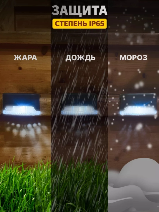 Ko'cha chiroqlari, quyoshdan zaryad oladii, harakat sensori mavjud