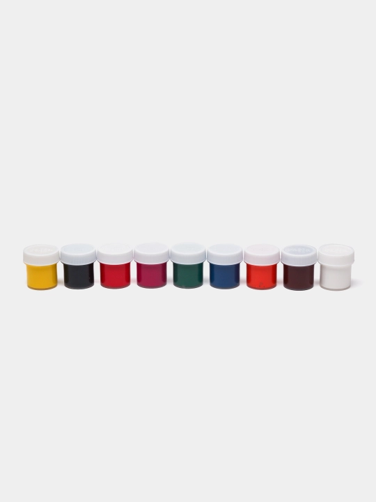 Gouache Gamma "Multfilmlar", 09 rang, 20 ml, karton