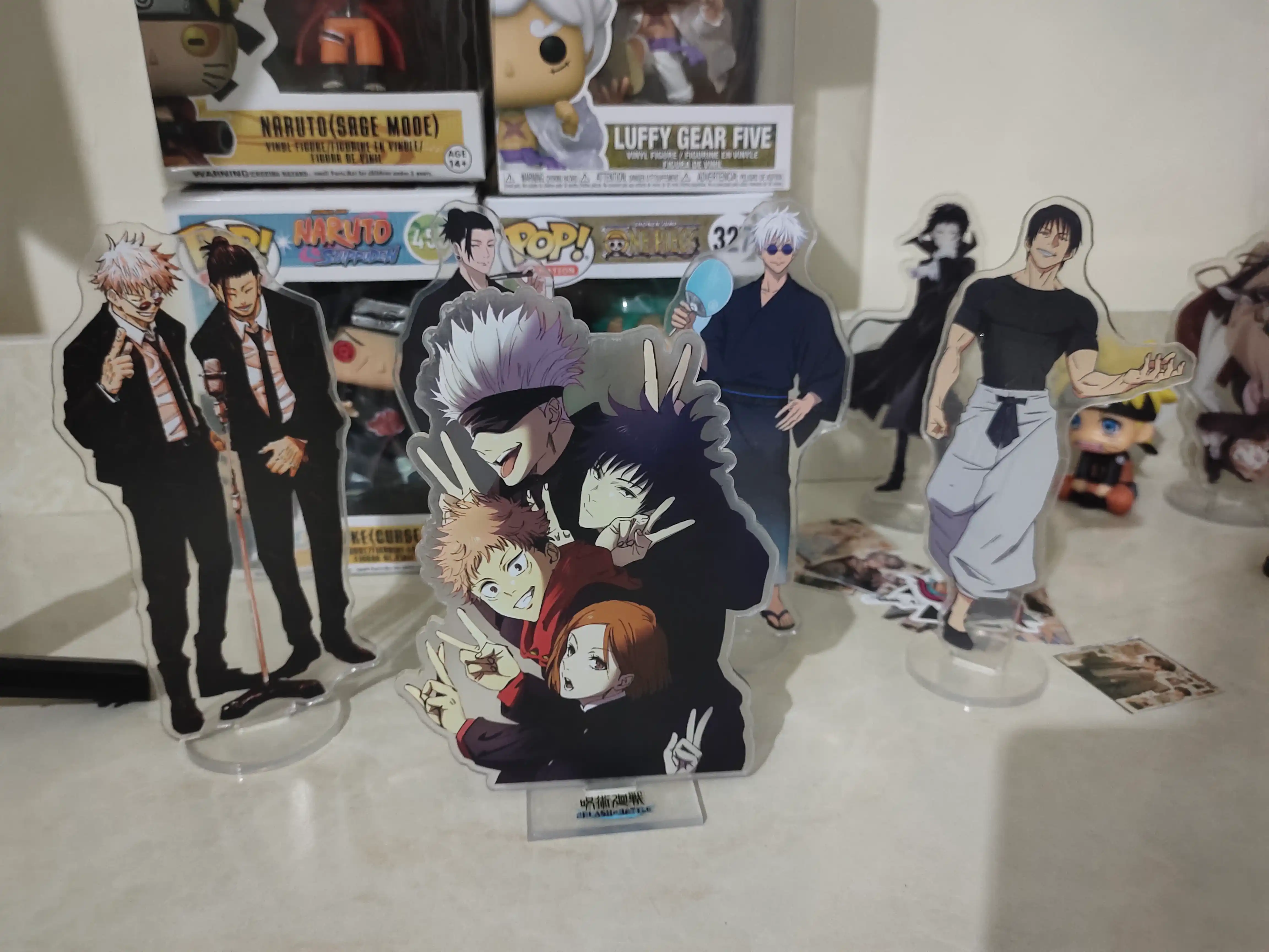 Akril figura "Sehrli jang" Jujutsu Kaysen, Gojo, Satoru, Suguru, Touji