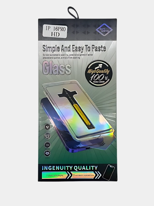Защитное стекло для экрана iPHONE 16PRO MAX,16PRO,15PRO MAX,15PRO,14Pro Max,14Pro,14,13Pro - 