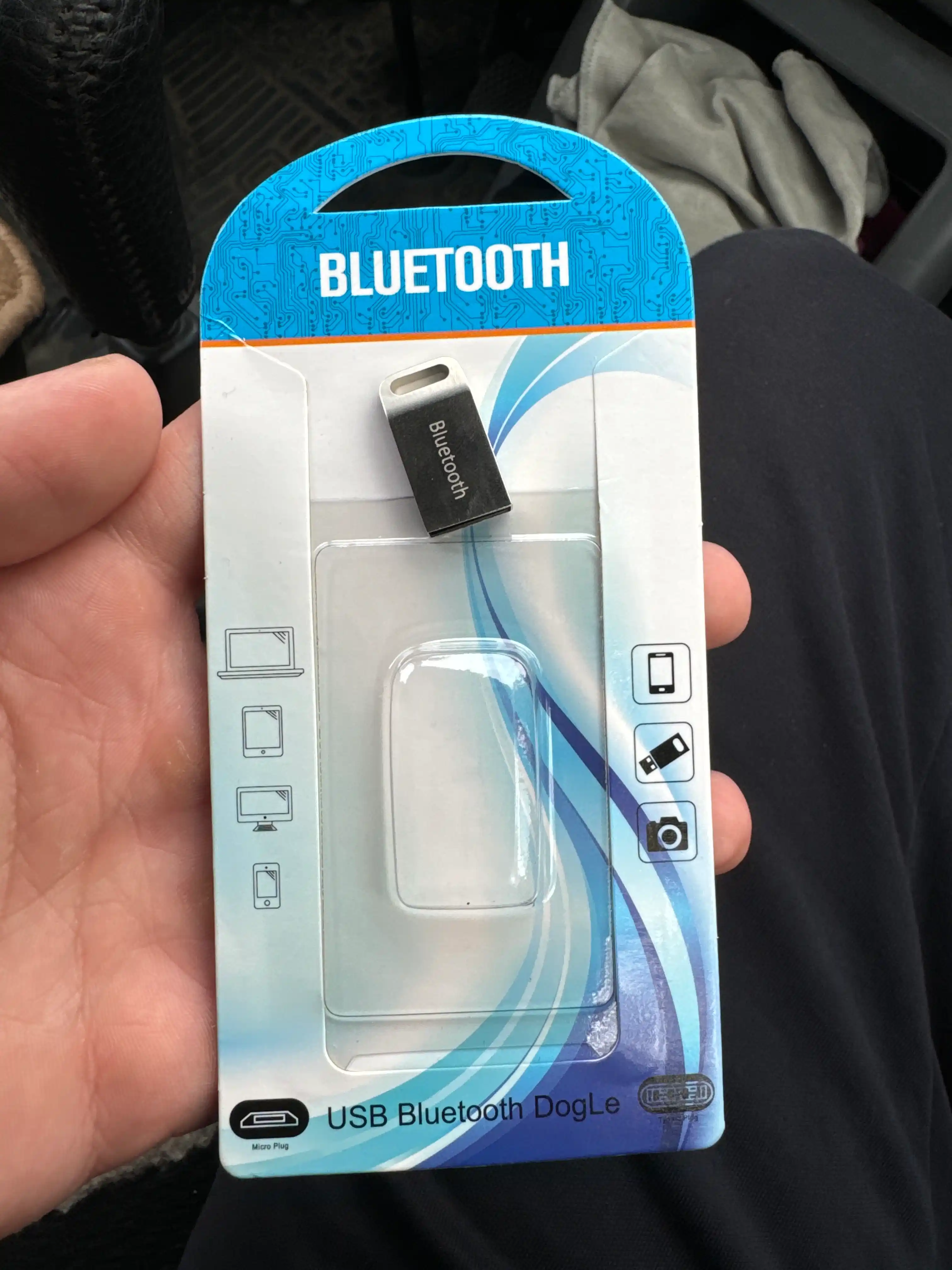 Адаптер для автомобильной магнитолы, USB/Bluetooth, для подключения Bluetooth к магнитоле