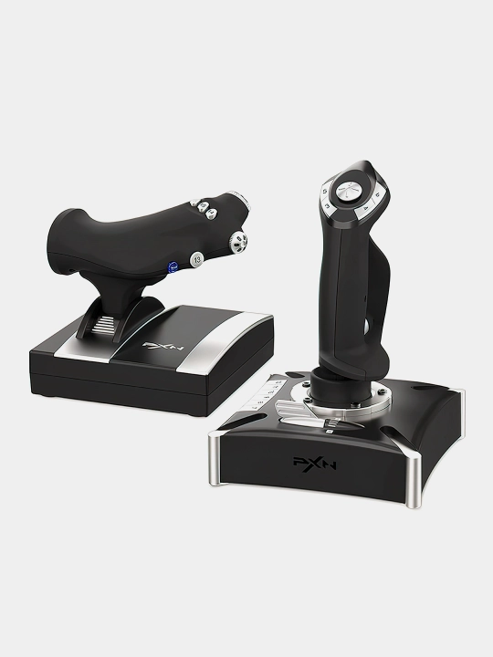 PXN 2119 pro, штурвал для авиа игр ,симулятор самолета, тяга и рычаг управления - 