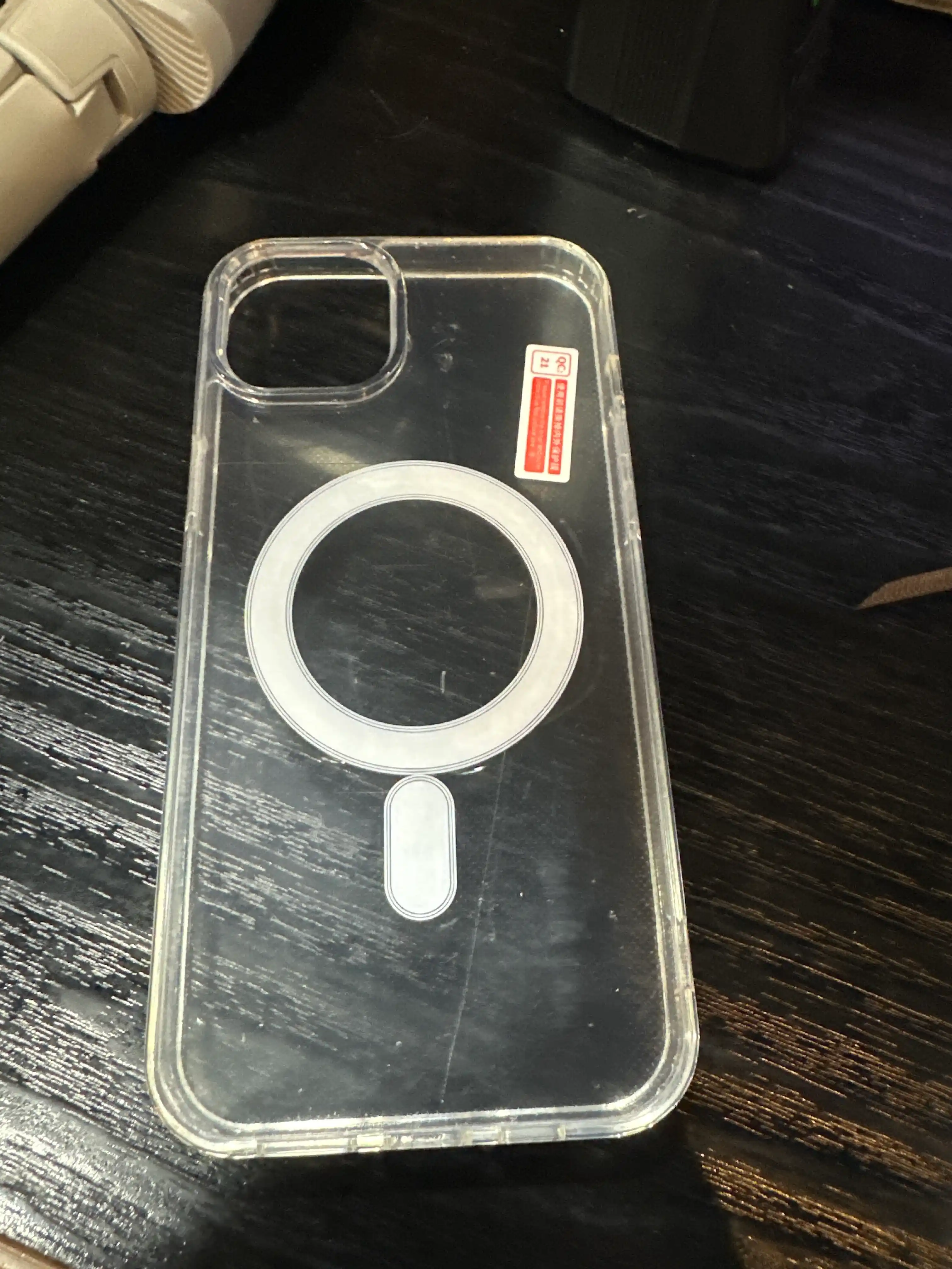 Chexol MagSafe iPhone 7, 8, X, 11, 12, 13, 14, 15,16,17,Pro,Max,mini uchun,shaffof,silikon