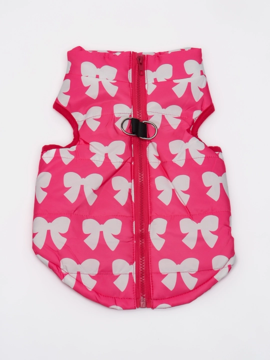 Issiq it uchun kiyimlari, yengsiz, XS-XL o'lchamlari, yorqin naqshli - 