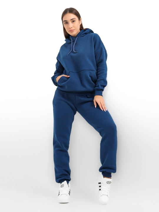 Ayollar Sport kostyumi, oversize, turmagi bilan