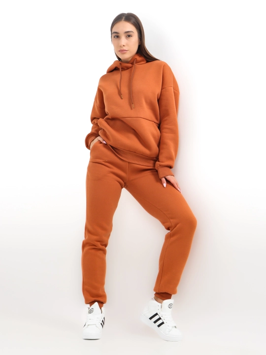 Ayollar Sport kostyumi, oversize, turmagi bilan