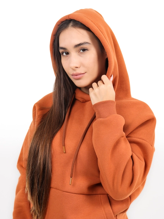 Ayollar Sport kostyumi, oversize, turmagi bilan