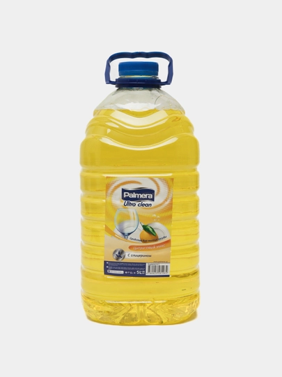 Средство для мытья посуды Palmera Ultra Clean, "Цитрус", 5 л — ALVIE-P12D378