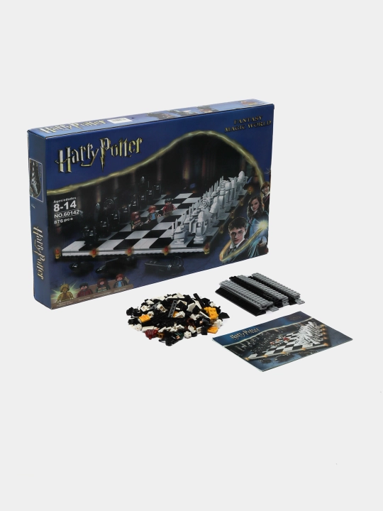 Конструктор Harry Potter, Большой зал Хогвартса, фигурки Гарри Поттер