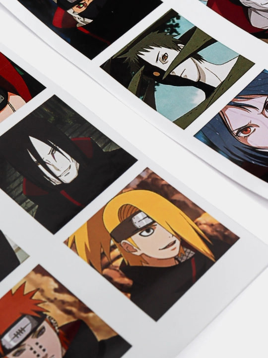 Наклейки Bleach, Jujutsu Kaisen, Naruto, Demon Slayer anime, 12 шт