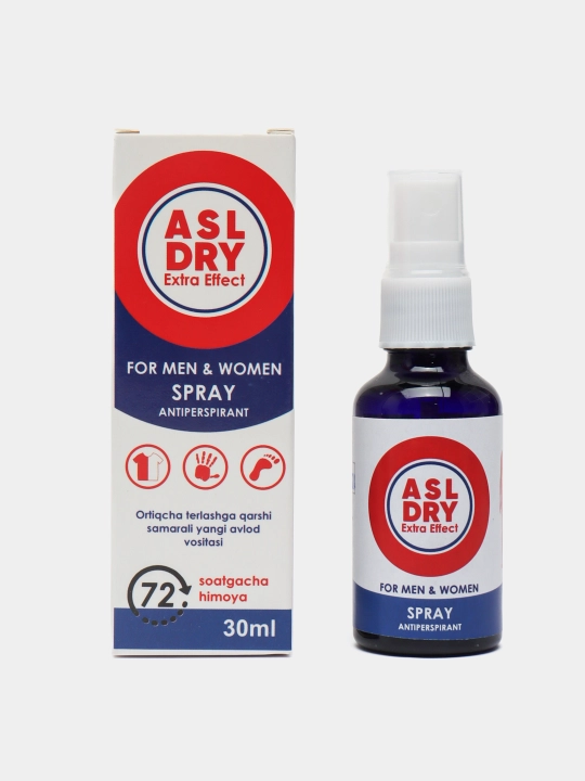 ASL DRY 72ч "EXTRA Effect" антиперспирант, 30 мл