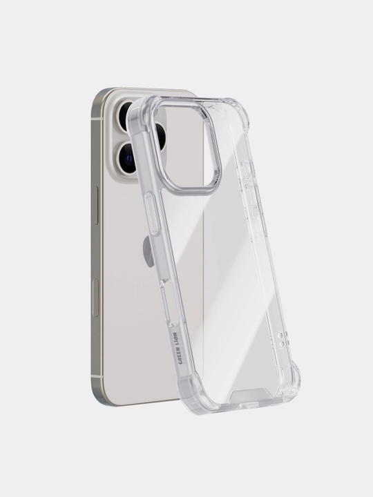Прозрачный чехол Green Lion Anti-shock, для iPhone 18, 17, 16 Pro/Pro Max/Air