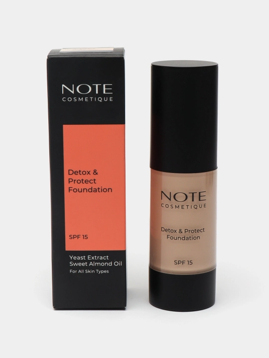 NOTE Detox and Protect Foundation SPF15 tonal kremi, 30 ml