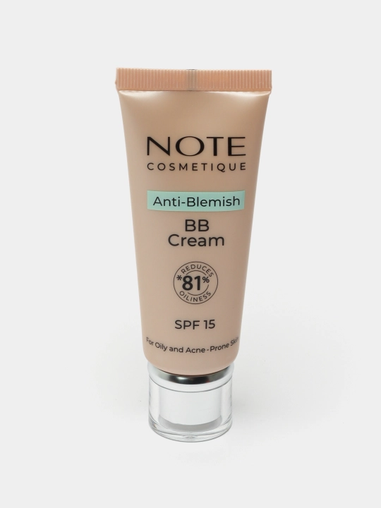 Тональный крем Note BB Cream Anti Blemish 30 мл для ровного тона и маскировки