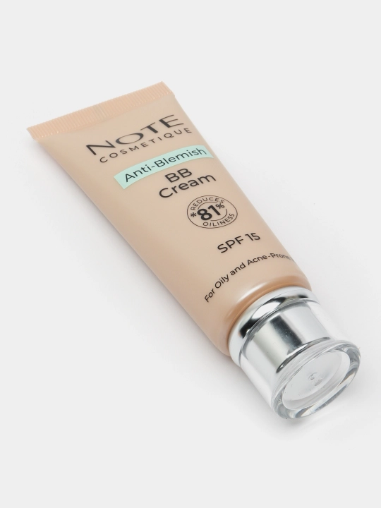 Тональный крем Note BB Cream Anti Blemish 30 мл для ровного тона и маскировки