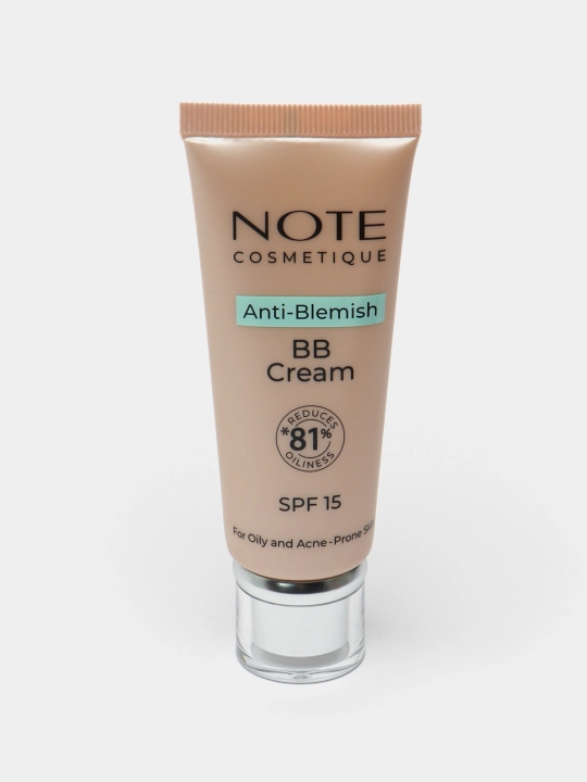 Тональный крем Note BB Cream Anti Blemish 30 мл для ровного тона и маскировки
