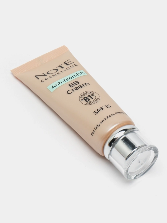 Тональный крем Note BB Cream Anti Blemish 30 мл для ровного тона и маскировки