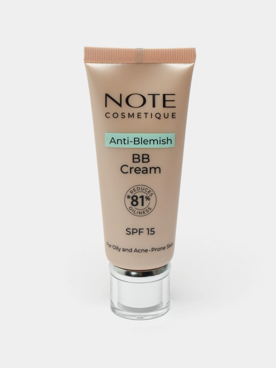 Тональный крем Note BB Cream Anti Blemish 30 мл для ровного тона и маскировки
