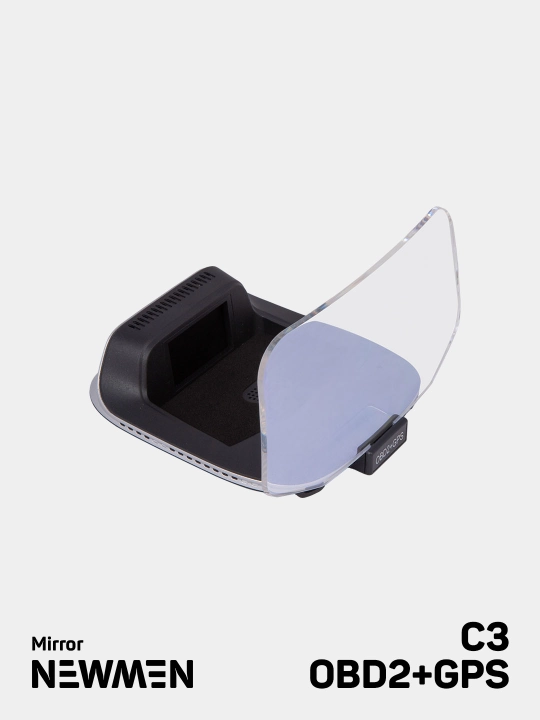 Bort kompyuteri WiiYii NEWMEN HUD OBD2 GPS, tezlik o'lchagich, harorat sensori