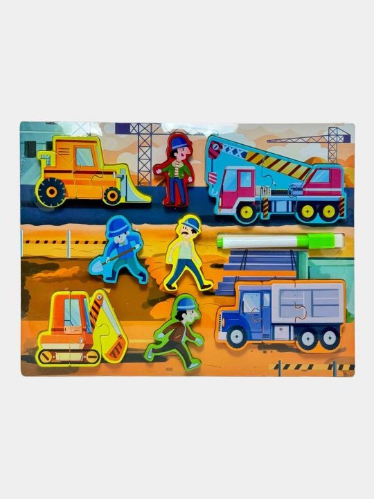 Развивающая игрушка в стиле Монтессори, вкладыш сортер