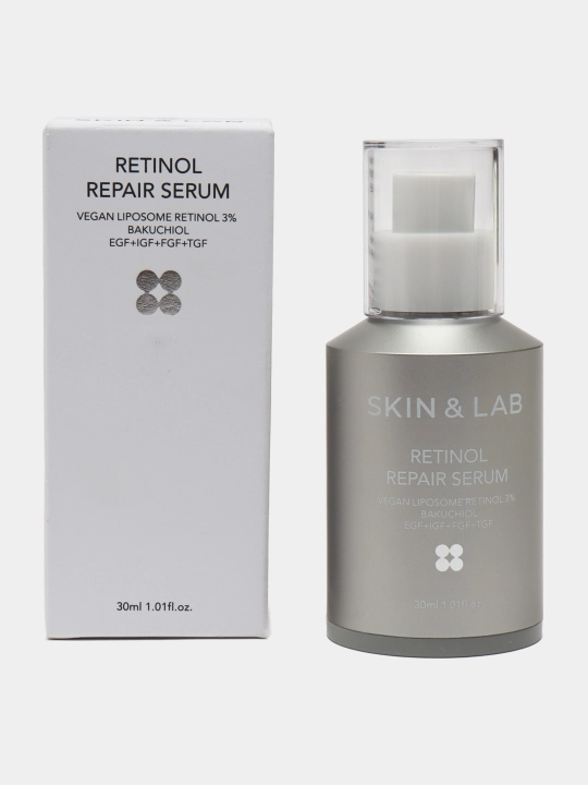 Yorituvchi zardob, S vitamini va peptidlar bilan Skin&Lab, Vitamin C Brightening Serum