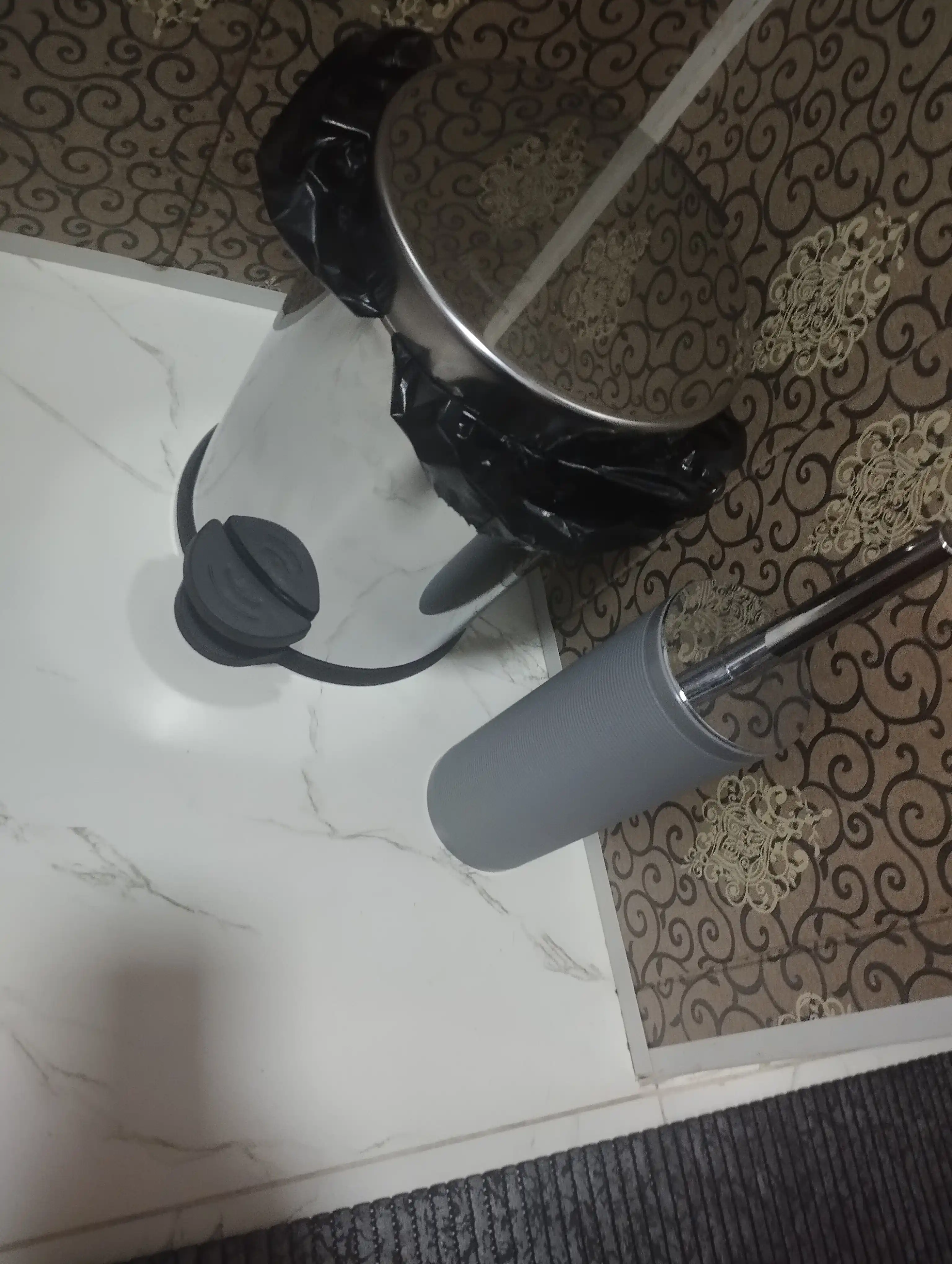 Axlat qutisi, axlat chelagi uy va ofis uchun, zanglamaydigan metalldan chelak
