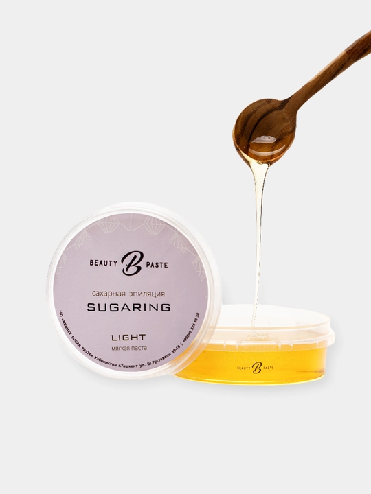 Сахарная паста, шугаринг для депиляции Beauty Paste Light