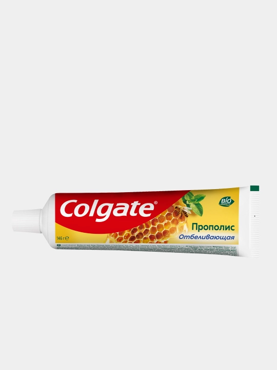 Зубная паста Colgate Прополис отбеливающая с натуральными ингредиентами, 100 мл