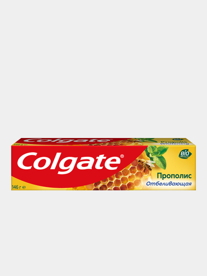 Зубная паста Colgate Прополис отбеливающая с натуральными ингредиентами, 100 мл