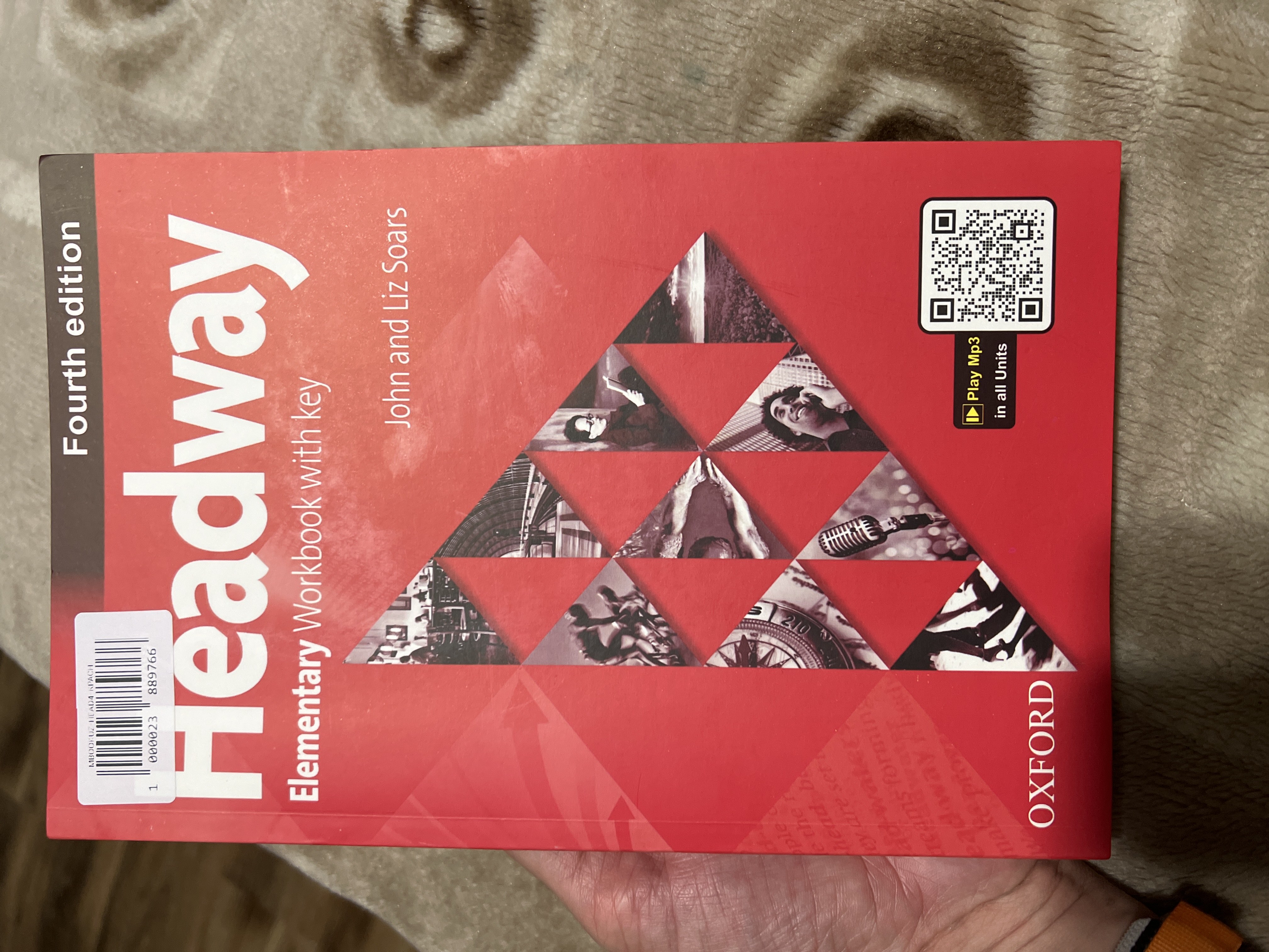 Headway, Student's,Workbook with key, Fourth edition, изучению английского языка, учебник