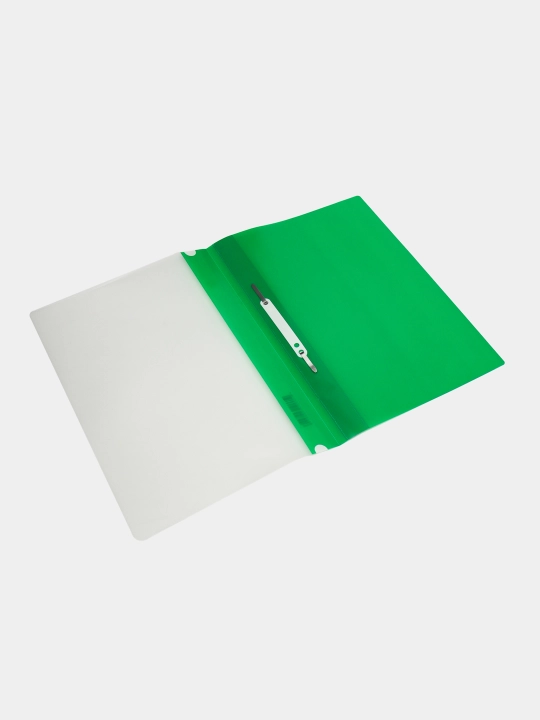 Plastik papka, STAMM A4, 160 mikron, yashil, shaffof, yuqori MM-32252 - 