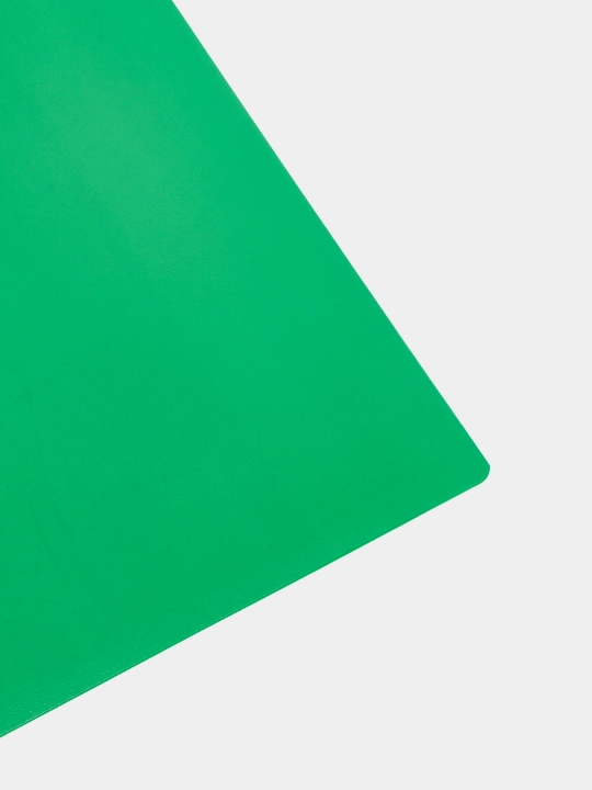 Plastik papka, STAMM A4, 160 mikron, yashil, shaffof, yuqori MM-32252