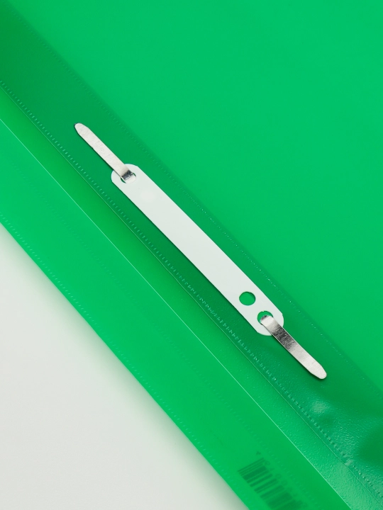 Plastik papka, STAMM A4, 160 mikron, yashil, shaffof, yuqori MM-32252