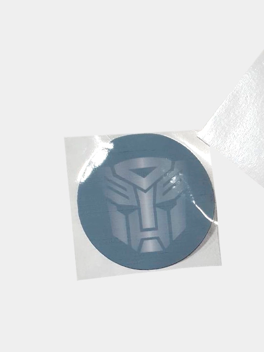 Autobots va Disepticons stikerlari har qanday qattiq yuzada UV DTF Print