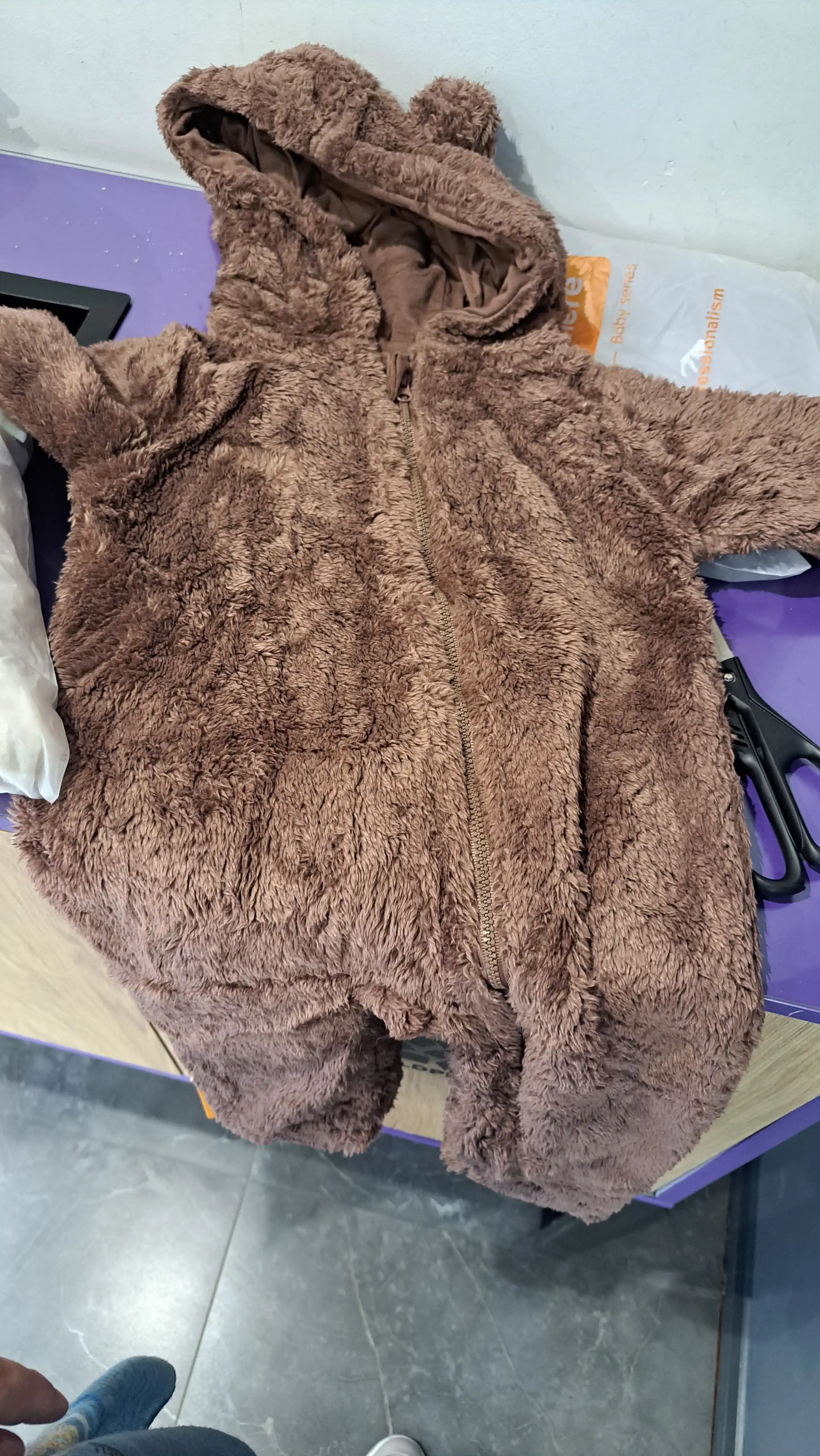 Плюшевый комбинезон для новорожденных малышей Teddy Bear