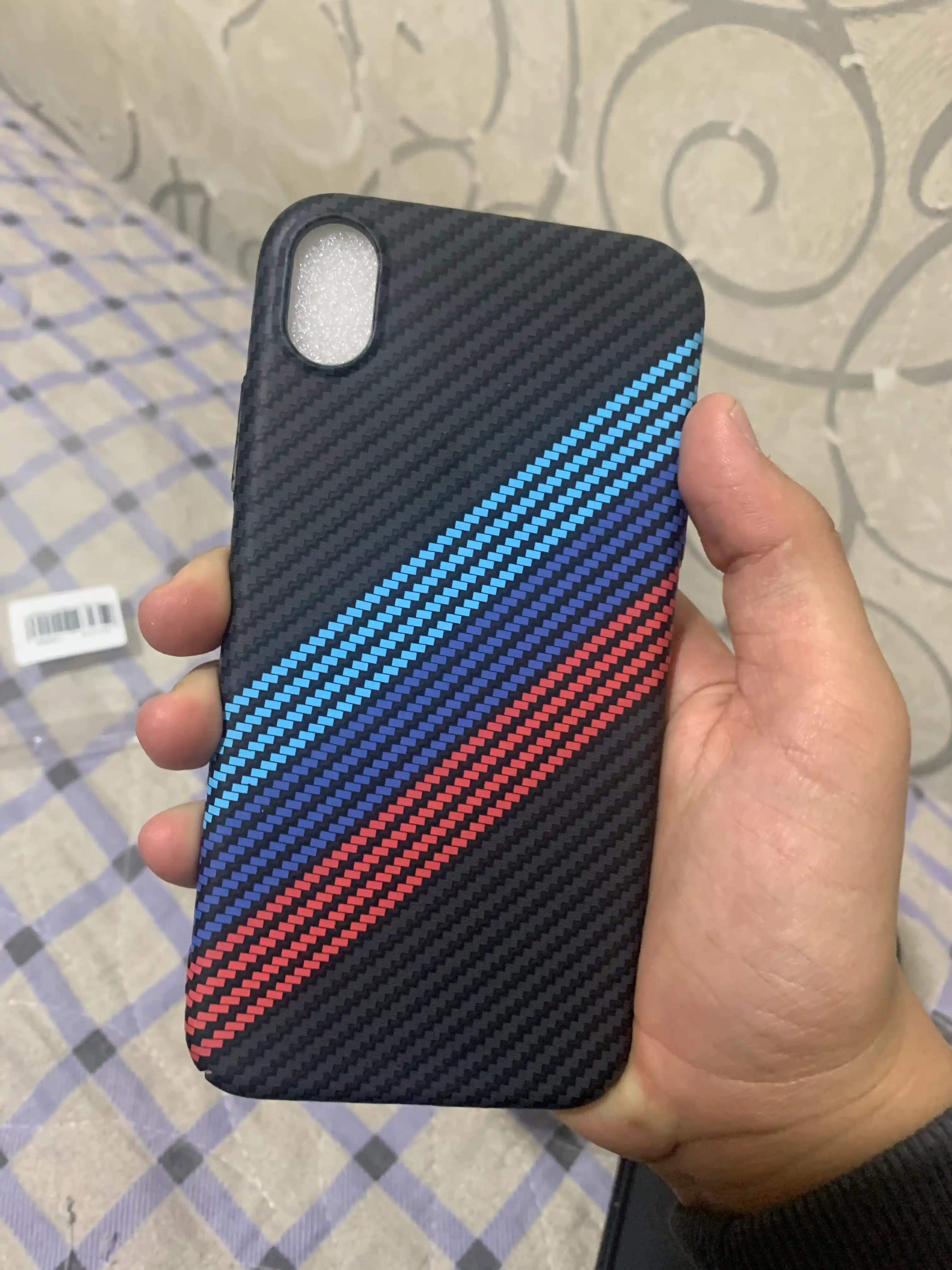 Карбоновый чехол для iPhone X, XR, 11, 12, 13, 14, 15, 16, mini, Pro, Pro Max, жесткий