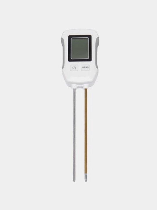 LCD displeyli raqamli tuproq sinov testeri PH/ namlik/ harorat o'lchagich, 3.0-9 pH