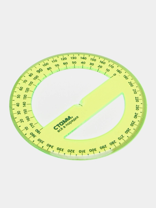 O'tkazgich 10 sm, 360 STAMM, plastik, shaffof, neon ranglar, turli xil TR41 - 